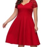 Women’s Plus Size Sexy Dress