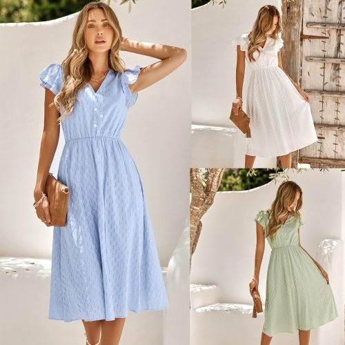 Summer V-Neck Dress