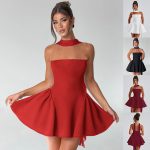 Women’s Sexy Tube Top Party Dress