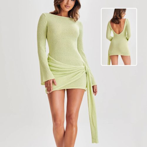 Women's Y2K Fashion Sexy Backless Dress