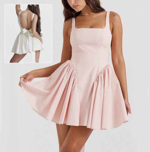Women's Summer Bow Dress