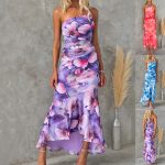 Women's Flower Print Dress